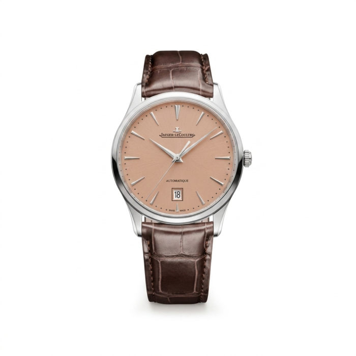 Jaeger-LeCoultre Master Ultra Thin Date - Salmon Dial