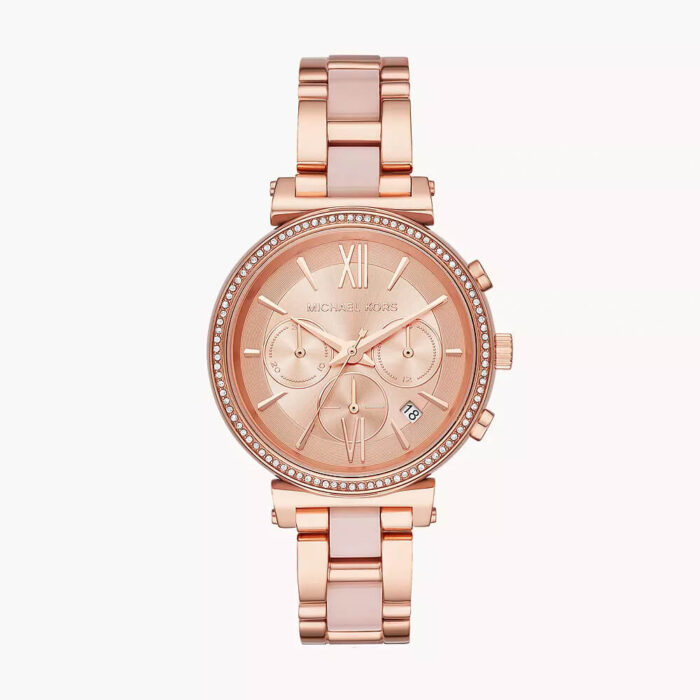 Michael Kors Women's Sofie Rose Gold-Tone Watch